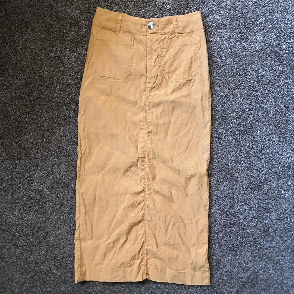 Maeve Anthropologie Colette Skirt, Mustard Yellow, Size Small